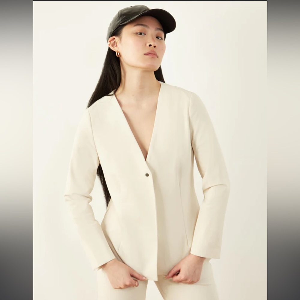ADAY Trailblazer Cream Blazer Size XS